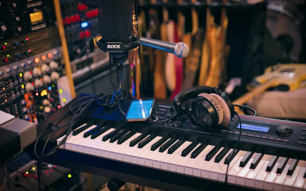 A closer look inside the studio
